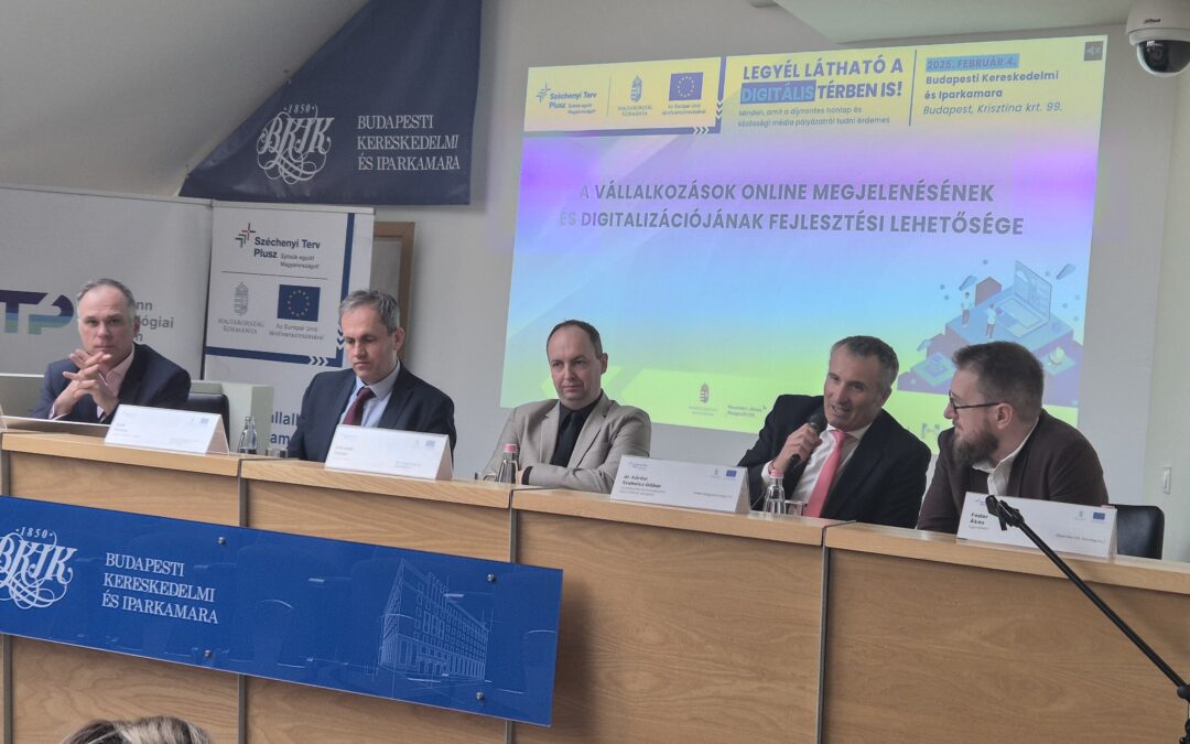 „Legyél látható a digitális térben is!” Címmel tartott szakmai napot kkv-k számára az mvp 2.0