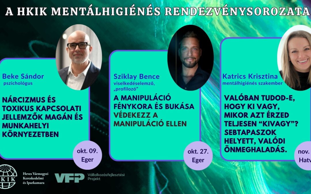 Önismeret és kapcsolatok – a Kamara mentálhigiénés rendezvénysorozata