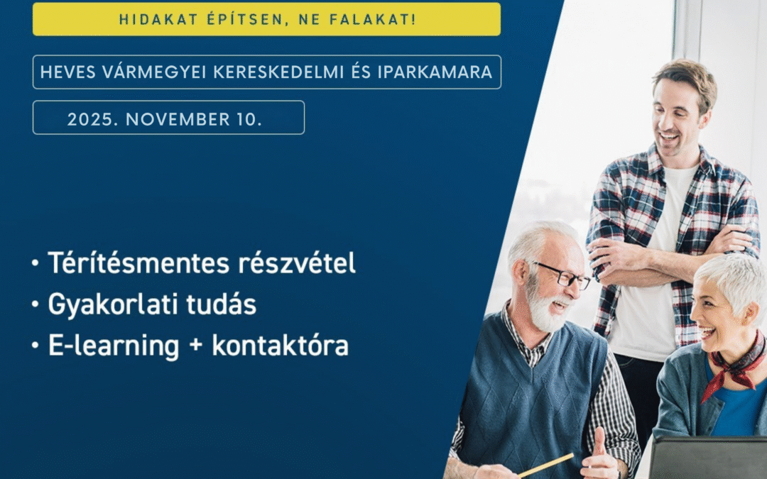 Generációs Mozaik képzés indul a kamarában